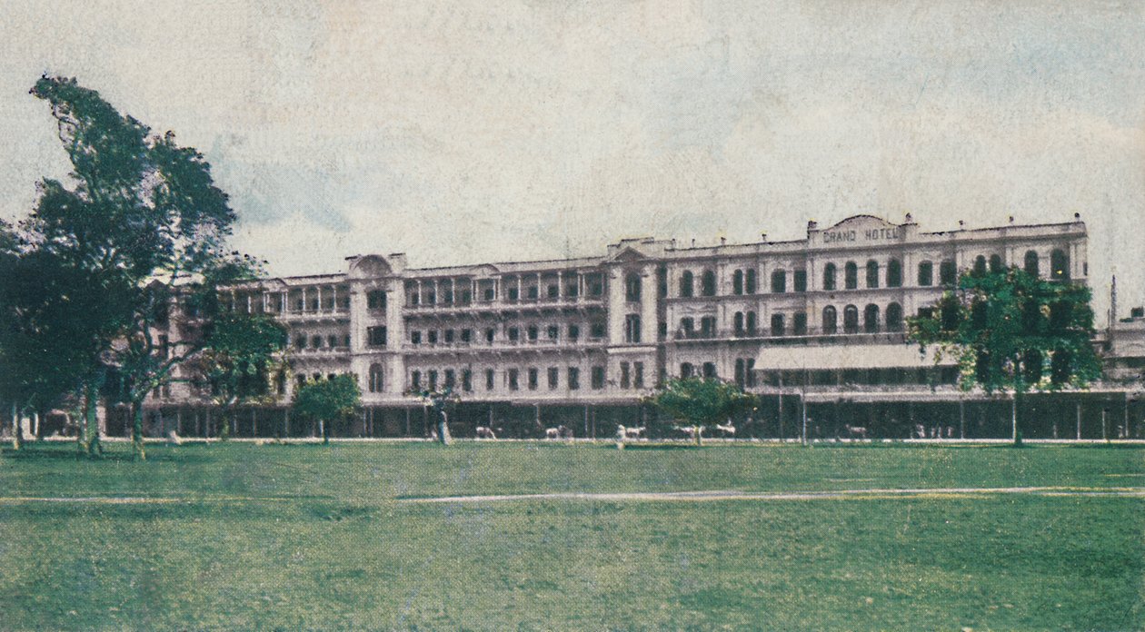 A Grand Hotel, Kalkutta, 1911. alkotó: Unbekannt