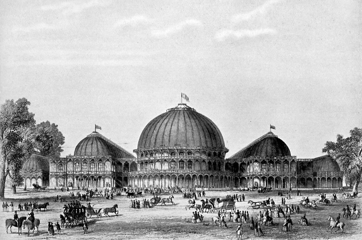 A nagy dublini kiállítás, 1853, 1920 körül alkotó: Unbekannt
