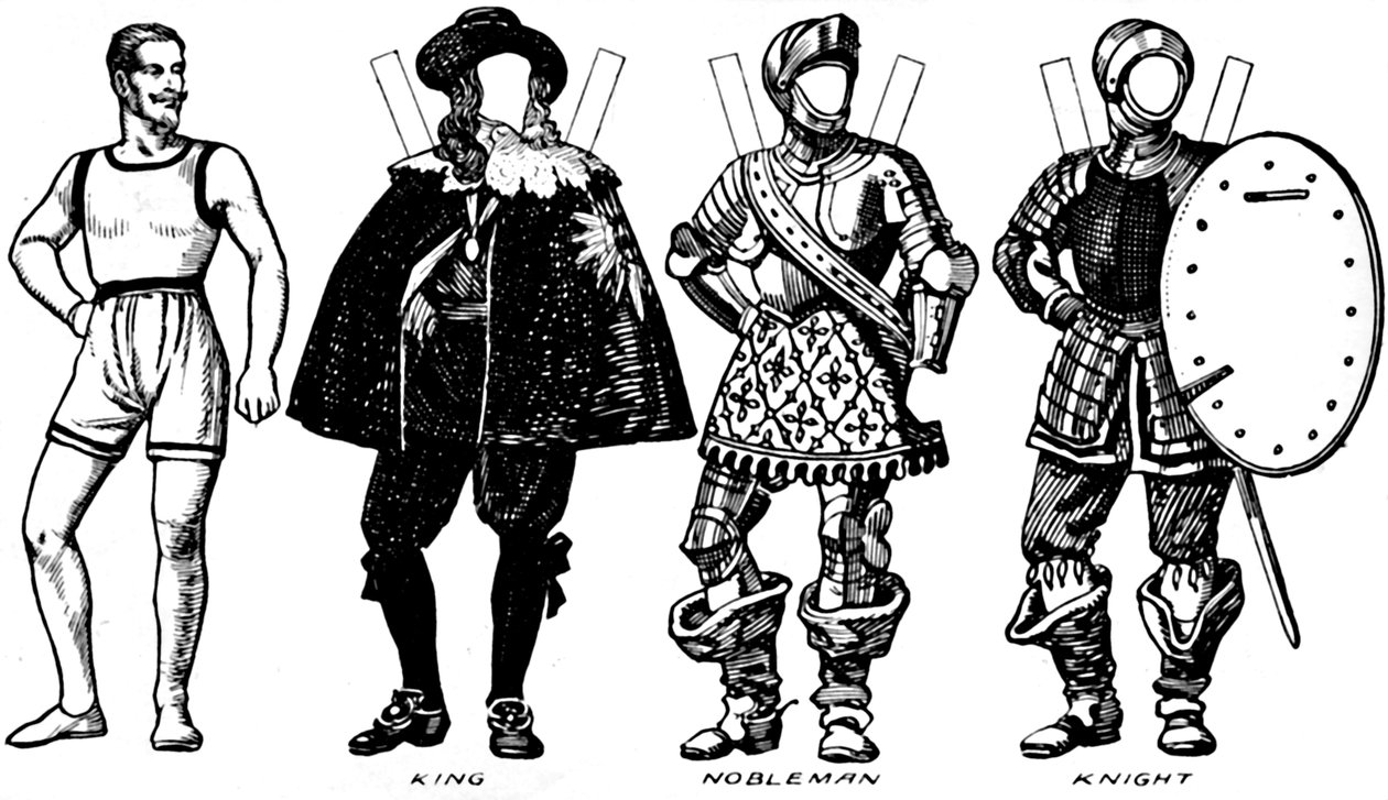 The Great Gallery of Historic Costume: Some Dress of Charles The Firsts Time, c1934 alkotó: Unbekannt