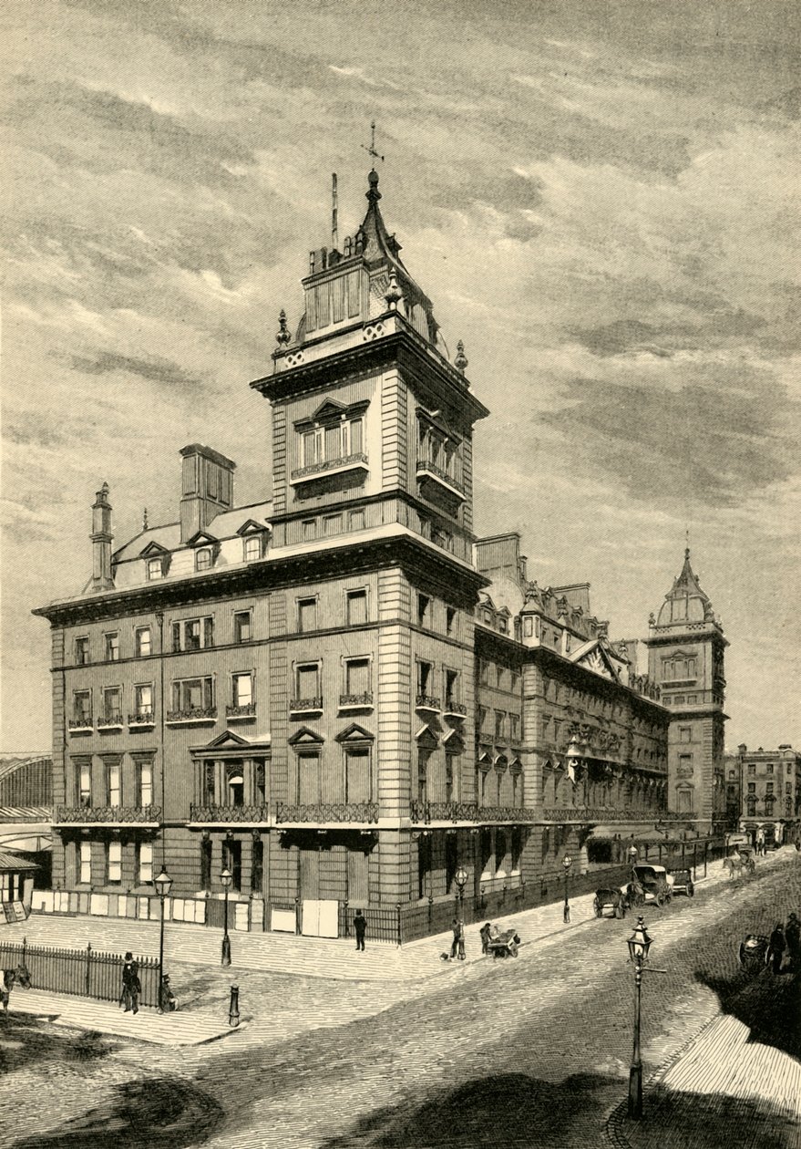 The Great Western Hotel, Paddington, 1876. alkotó: Unbekannt