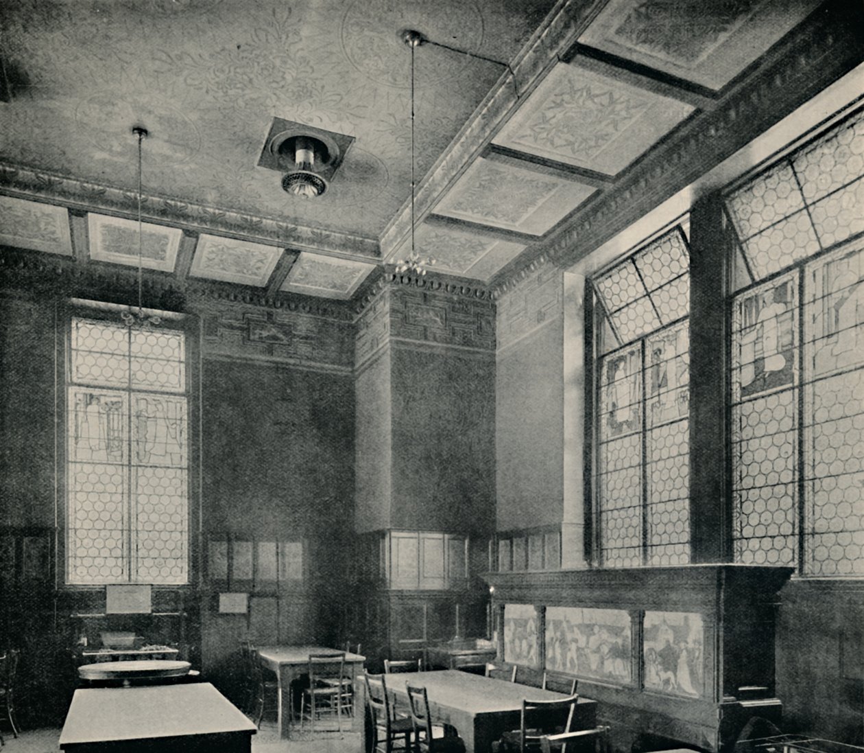 A Green Dining Room a South Kensington Múzeumban, 1870. alkotó: Unbekannt