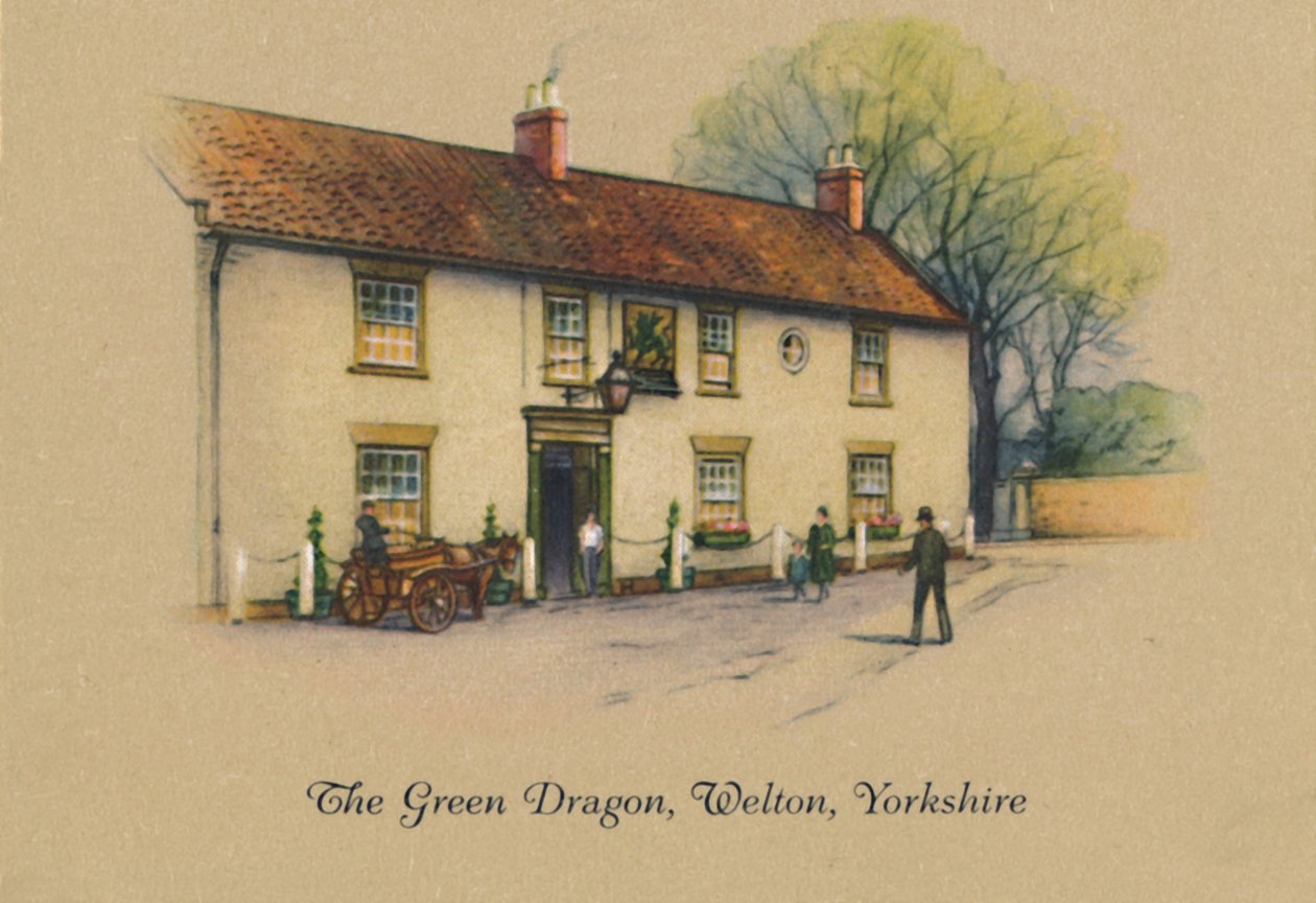 A zöld sárkány, Welton, Yorkshire, 1939 alkotó: Unbekannt