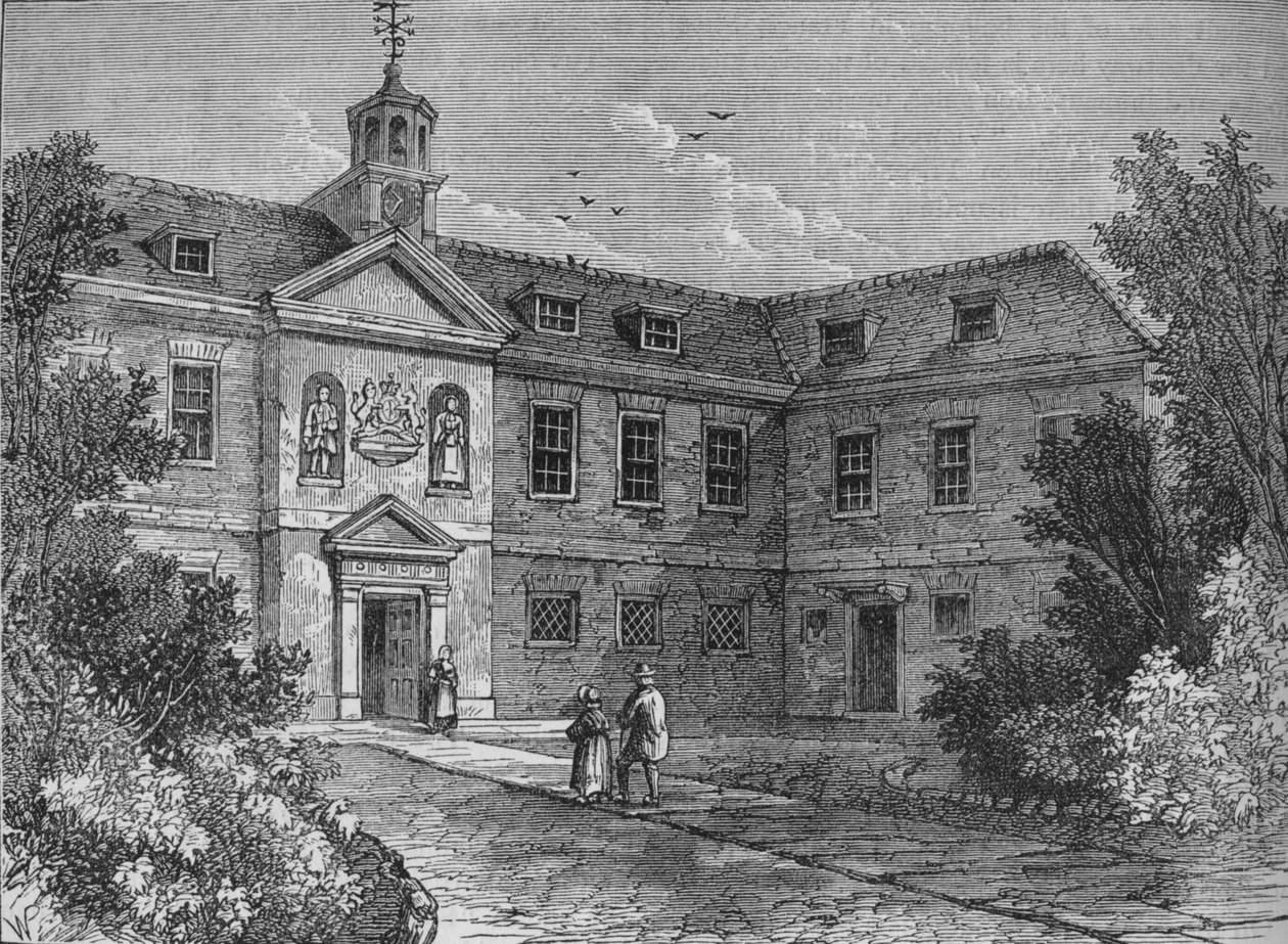 The Grey Coat School, Westminster, London, 1850 1878 alkotó: Unbekannt
