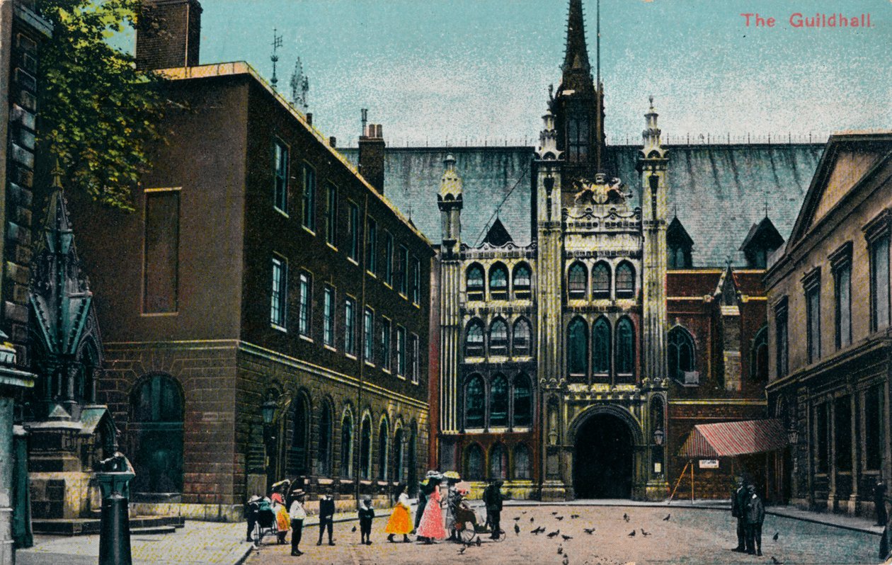 The Guildhall, 1910 alkotó: Unbekannt