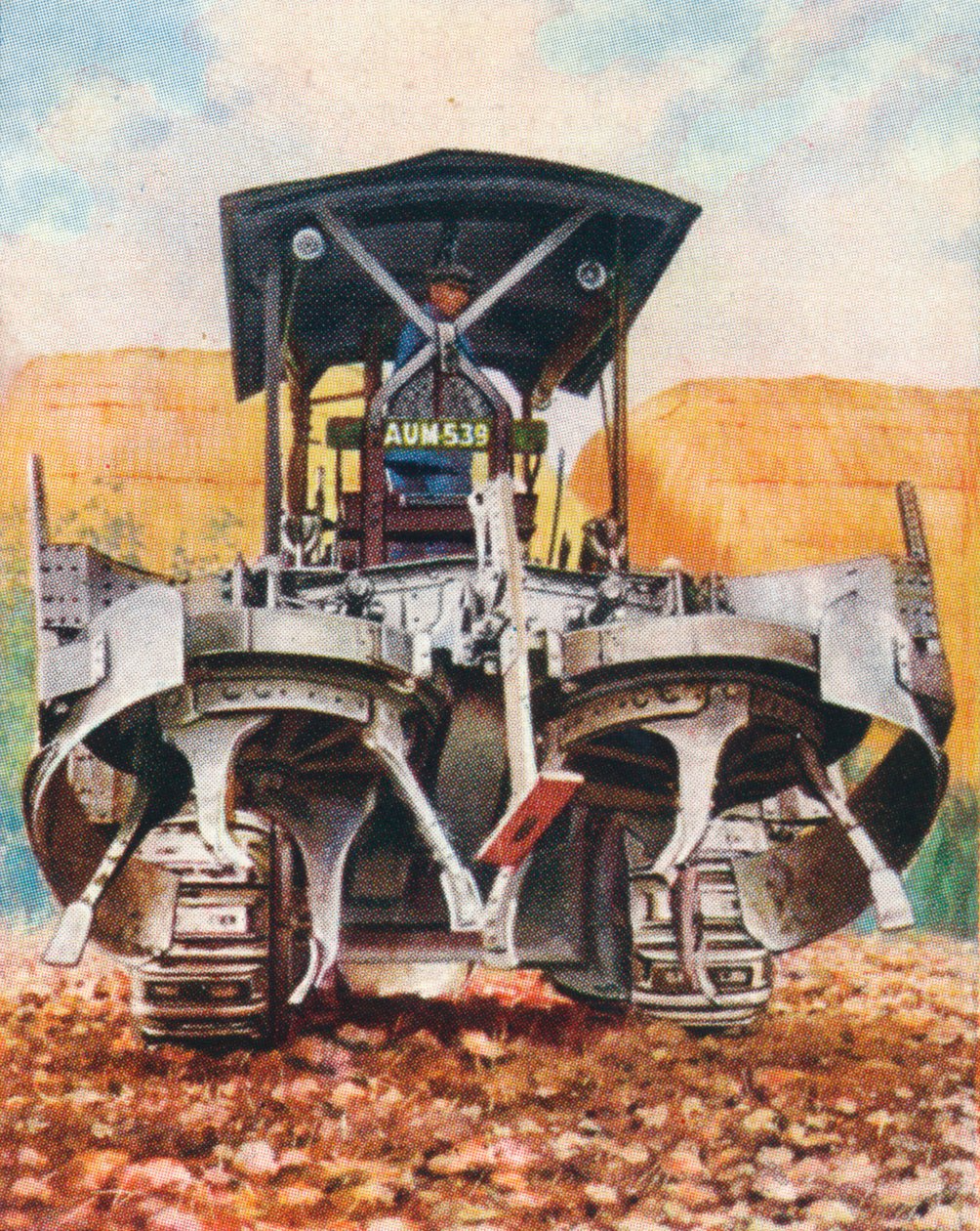 A Gyrotiller, 1938 alkotó: Unbekannt