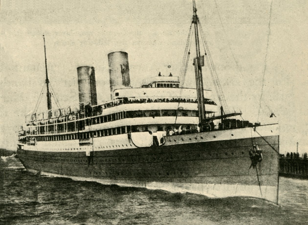 A HMT Royal Edward, c1915, c1920. alkotó: Unbekannt