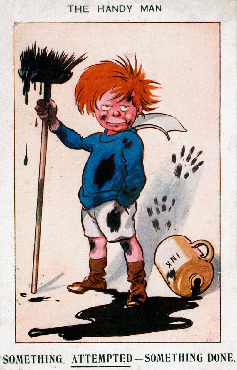 Az ügyes ember, 1913 alkotó: Unbekannt