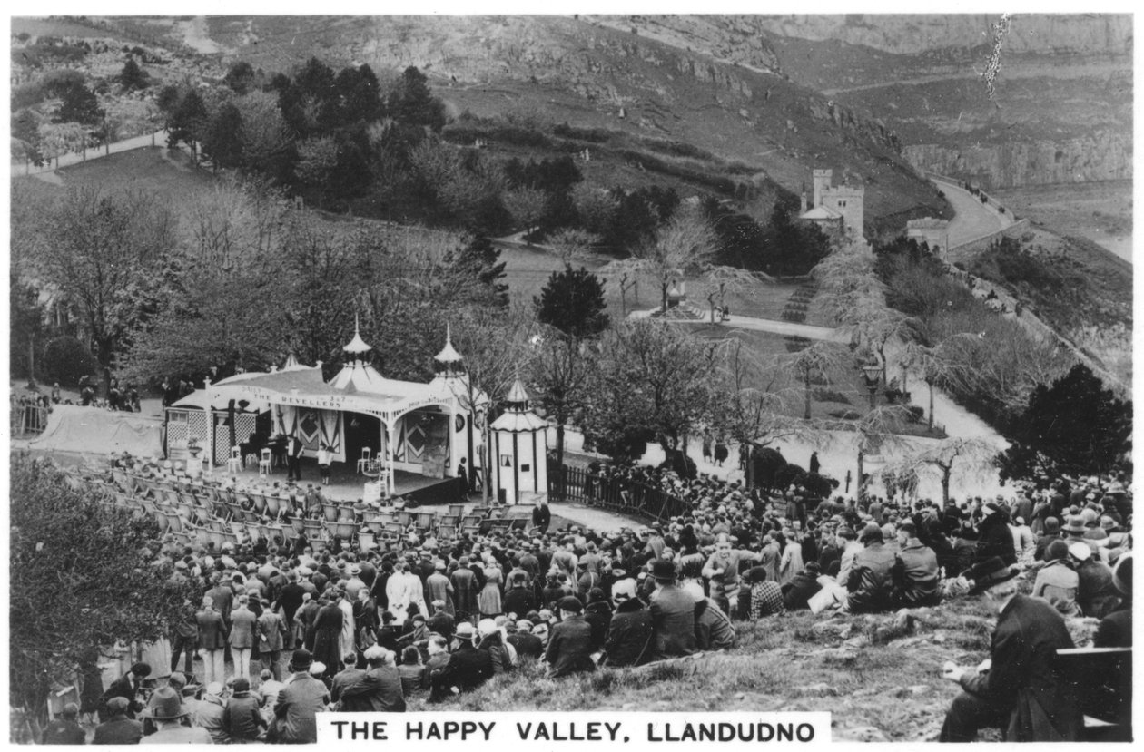 A Boldog-völgy, Llandudno, 1937 alkotó: Unbekannt