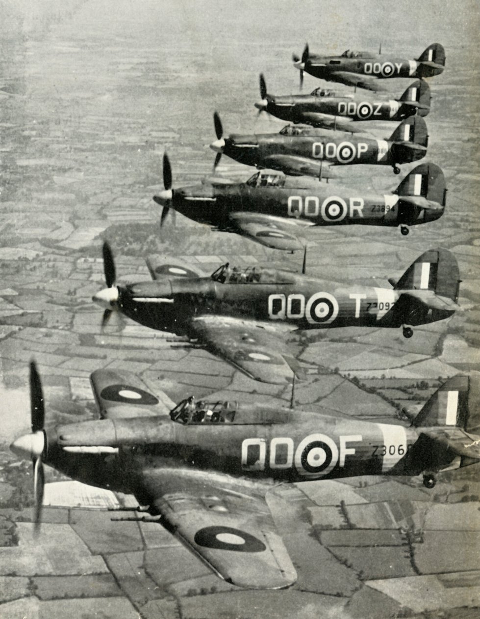 A Hawker hurrikán, 1941. alkotó: Unbekannt