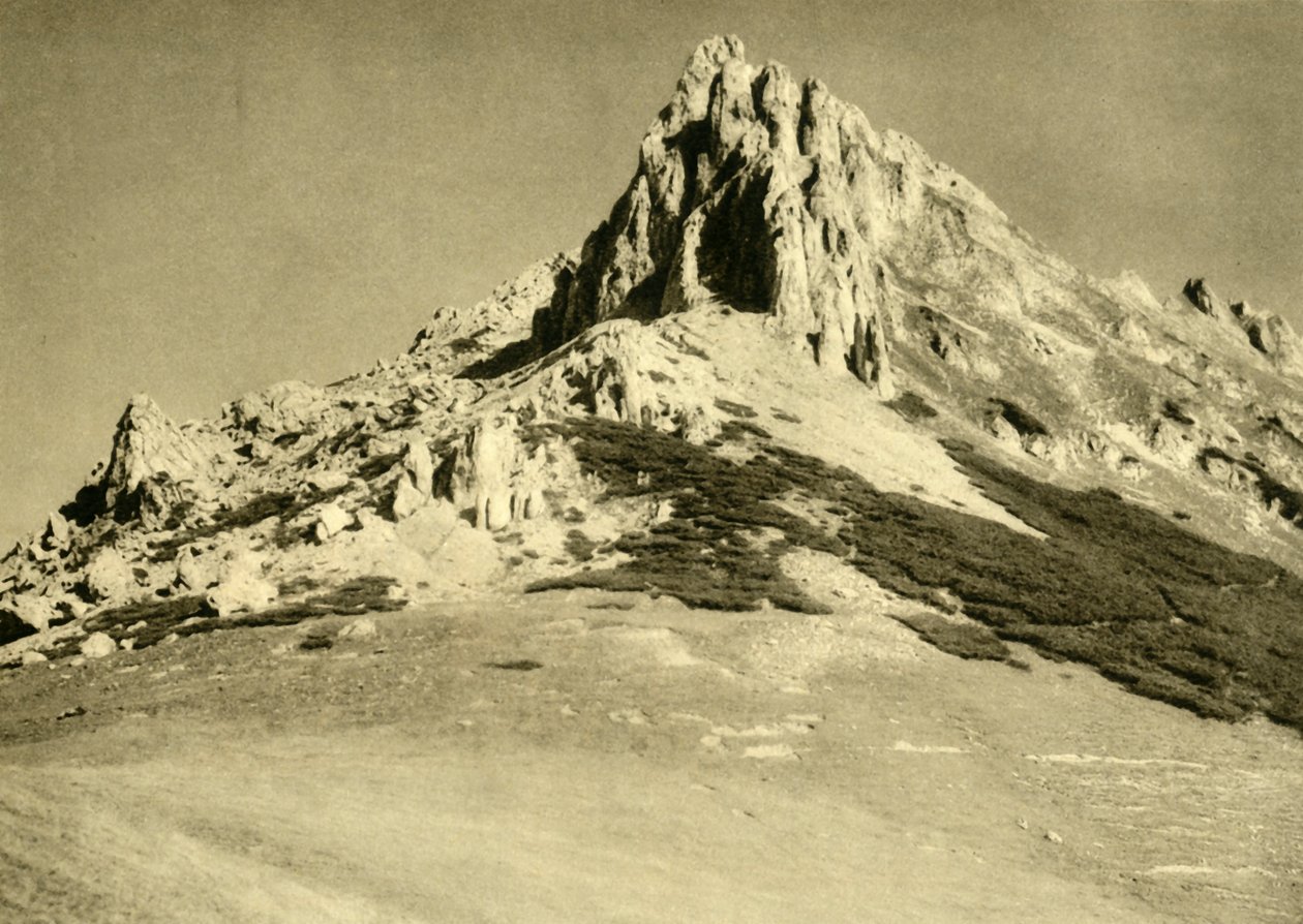 A Hochschwab-hegység, Stájerország, Ausztria, 1935. alkotó: Unbekannt