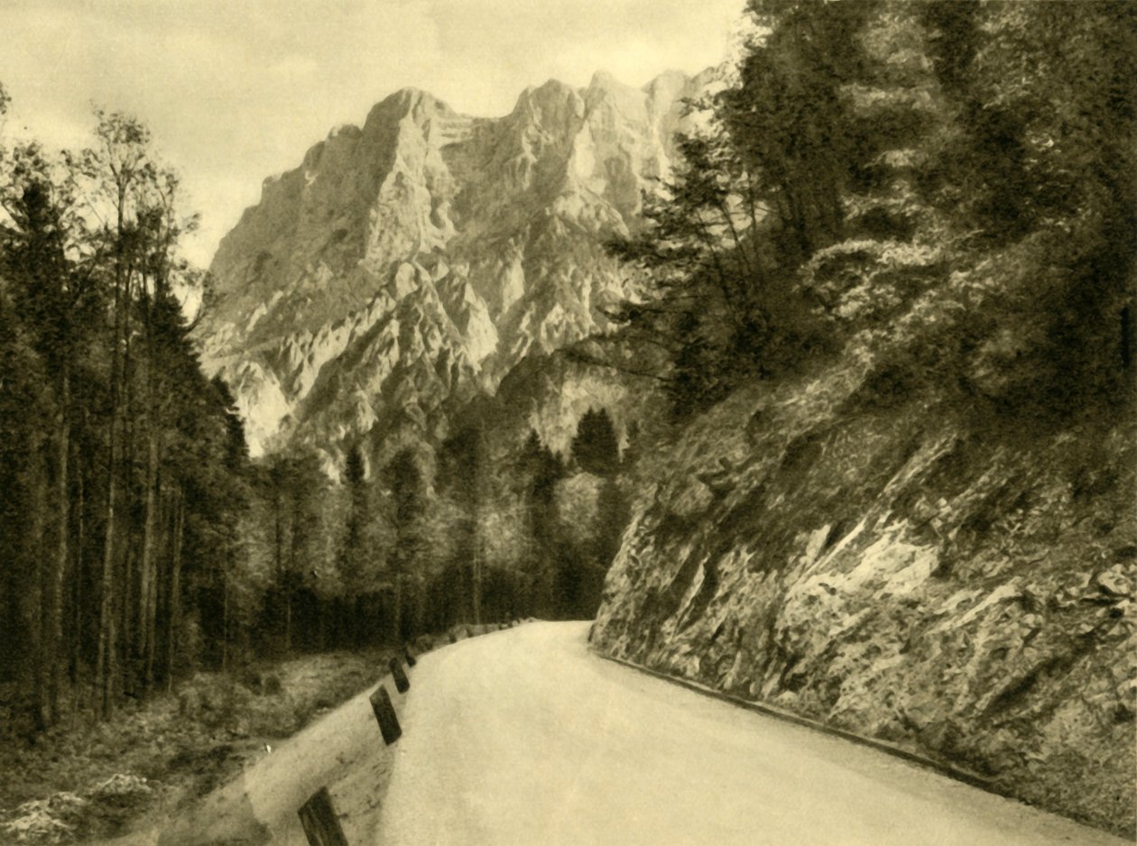 The Hochtor, Johnsbach, Gesäuse Nemzeti Park, Stájerország, Ausztria, 1935. alkotó: Unbekannt