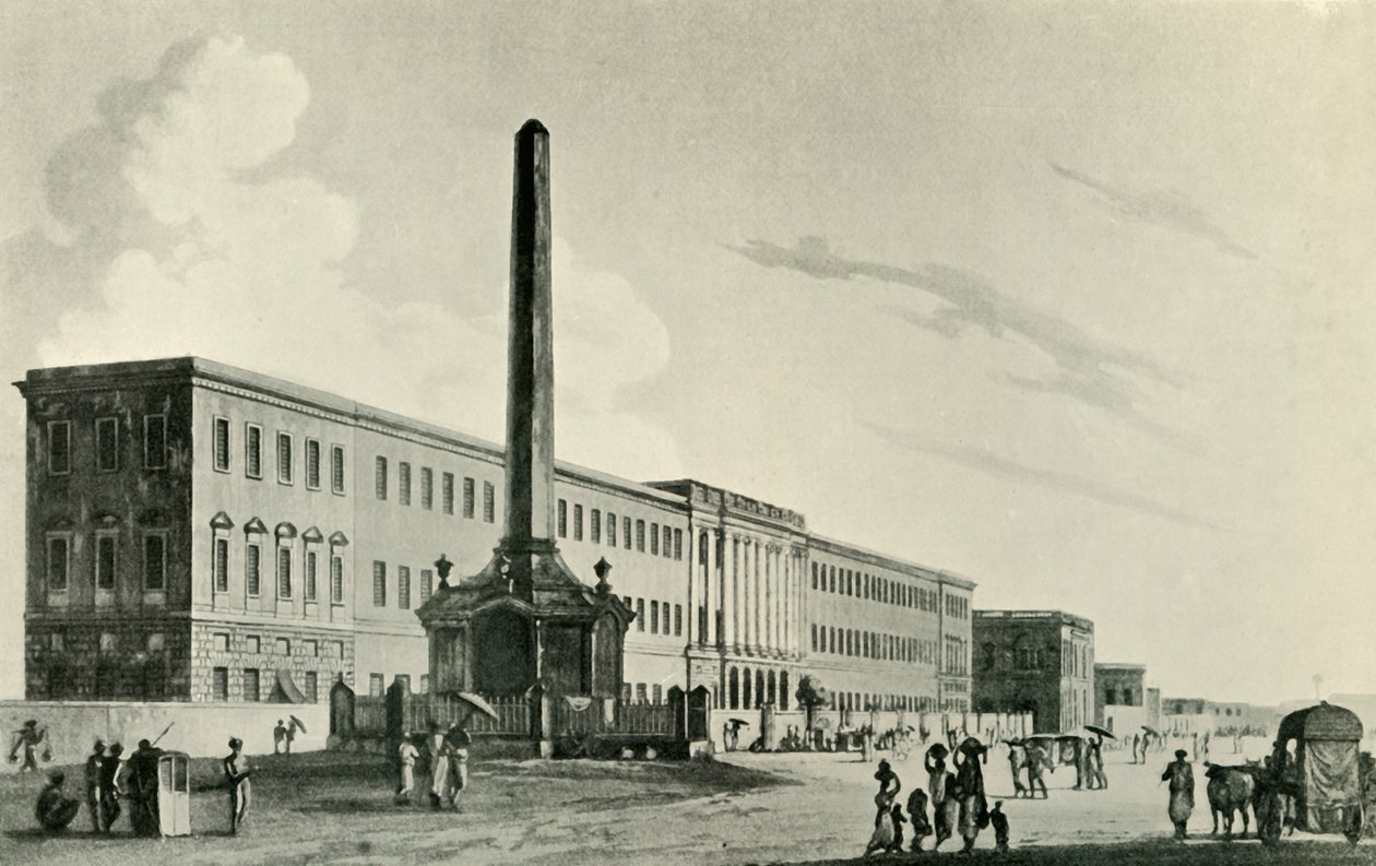 A Holwell-emlékmű, 1794, 1925. alkotó: Unbekannt