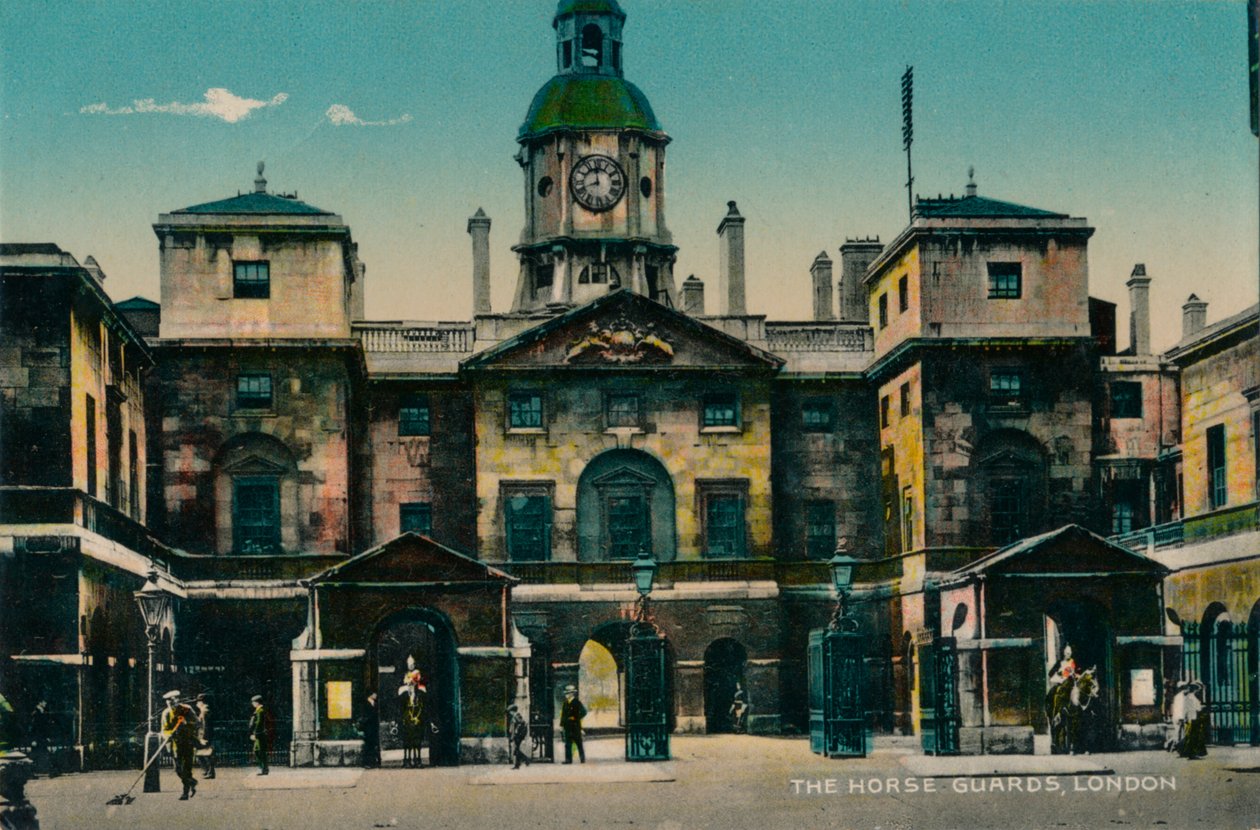 The Horse Guards, London, c1920, c1900-1930 alkotó: Unbekannt