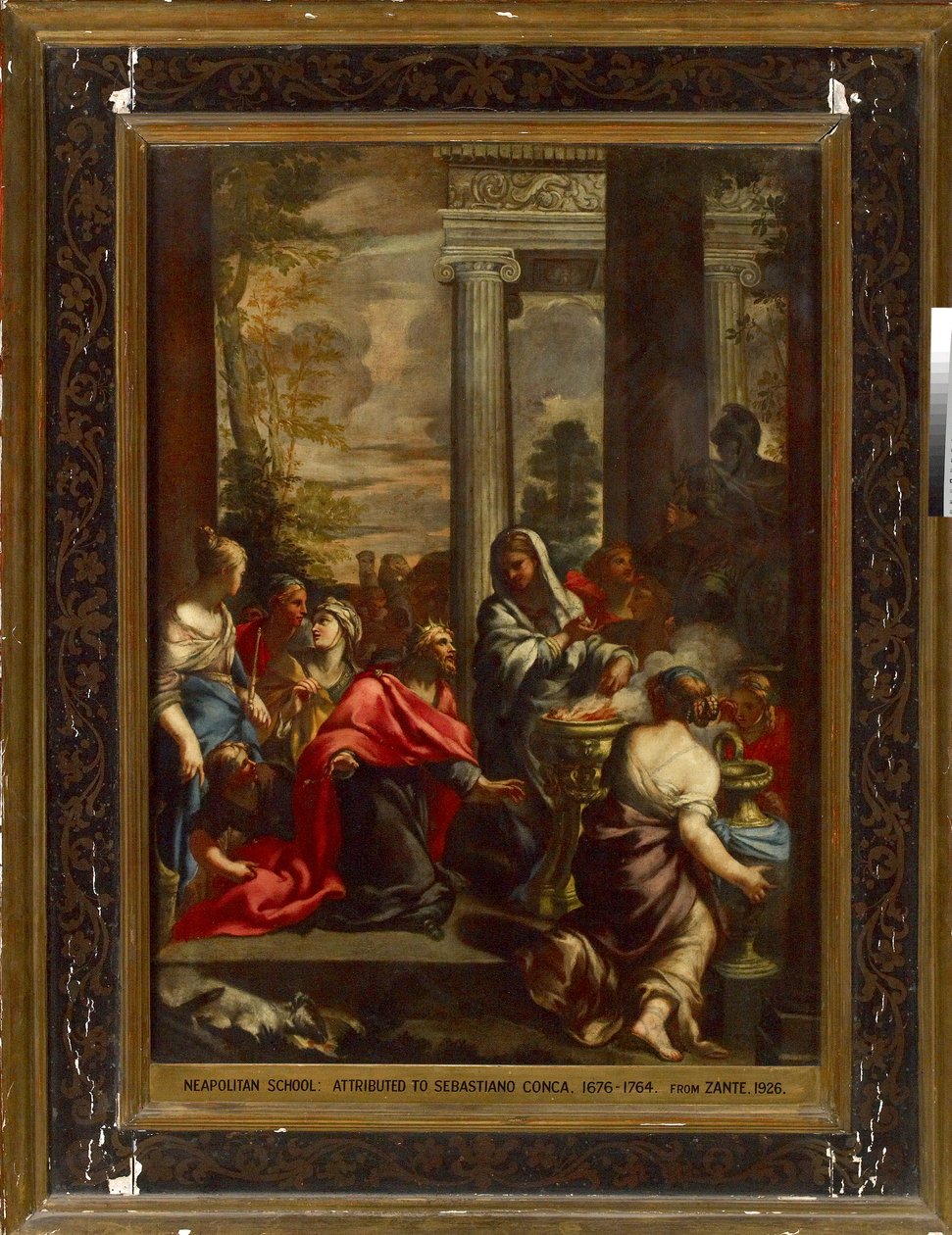 Salamon bálványimádása, 1675-1695 alkotó: Unbekannt