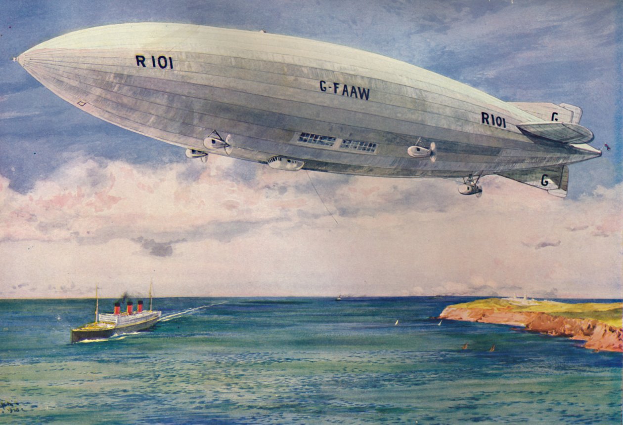 A balszerencsés R101, 1927 alkotó: Unbekannt