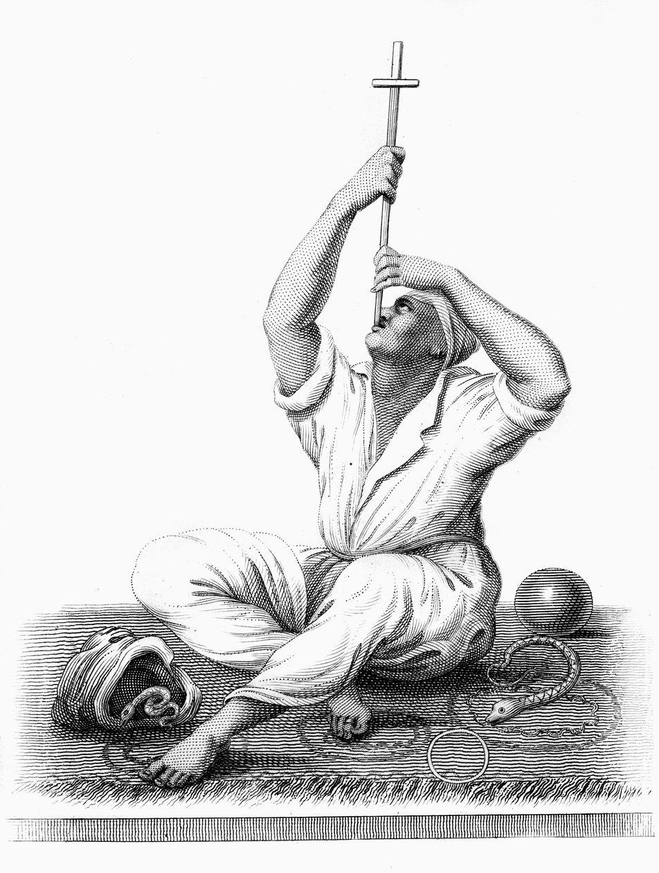 Az indiai zsonglőr, 1818 alkotó: Unbekannt