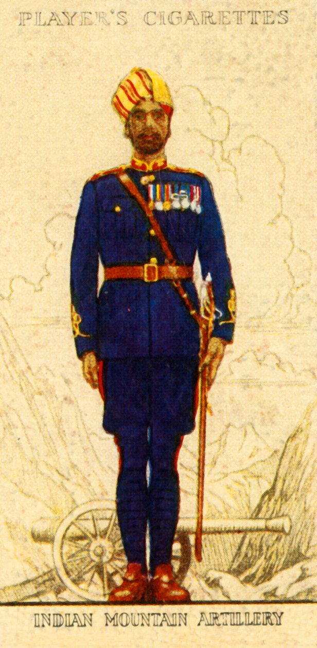 Az indiai hegyi tüzérség, 1936. alkotó: Unbekannt