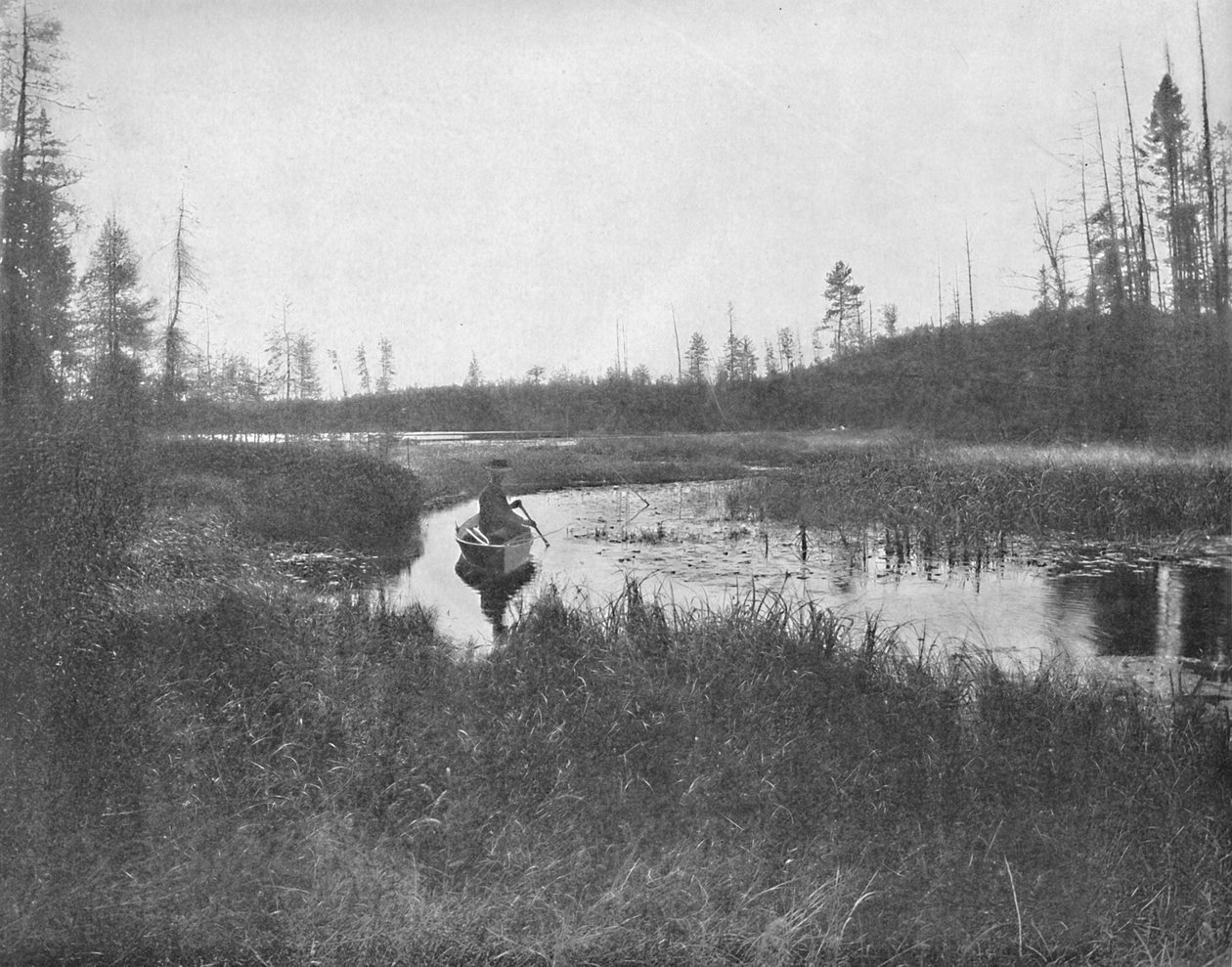 The Inlet, Thunder Lake, Wisconsin, 1897. alkotó: Unbekannt