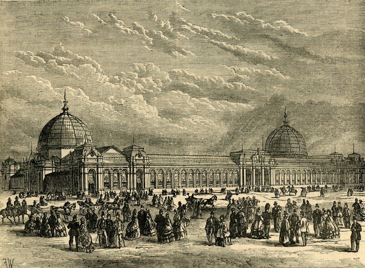 Az 1862-es nemzetközi kiállítás, c1876. alkotó: Unbekannt