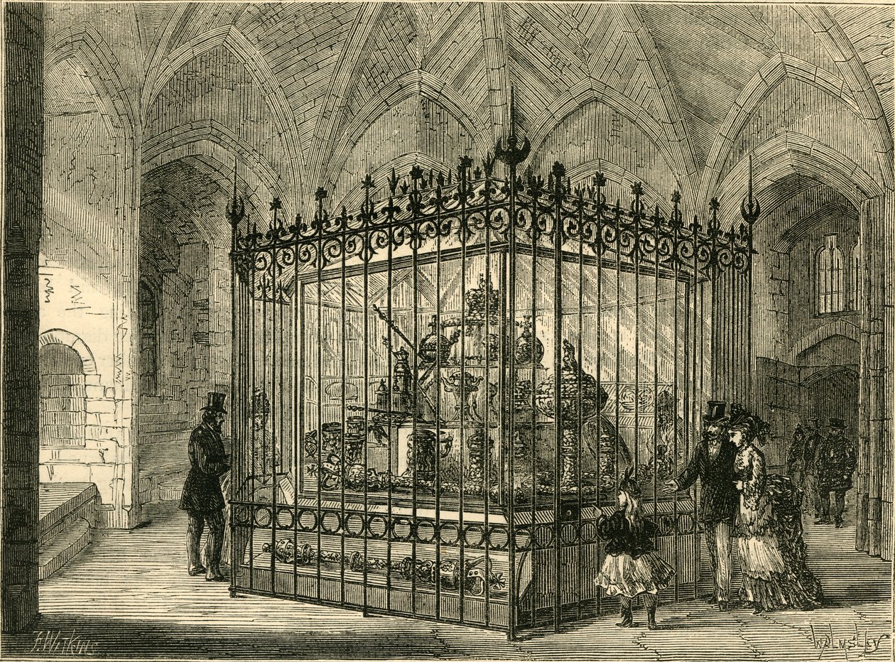 Ékszer szoba a toronyban, 1872. alkotó: Unbekannt