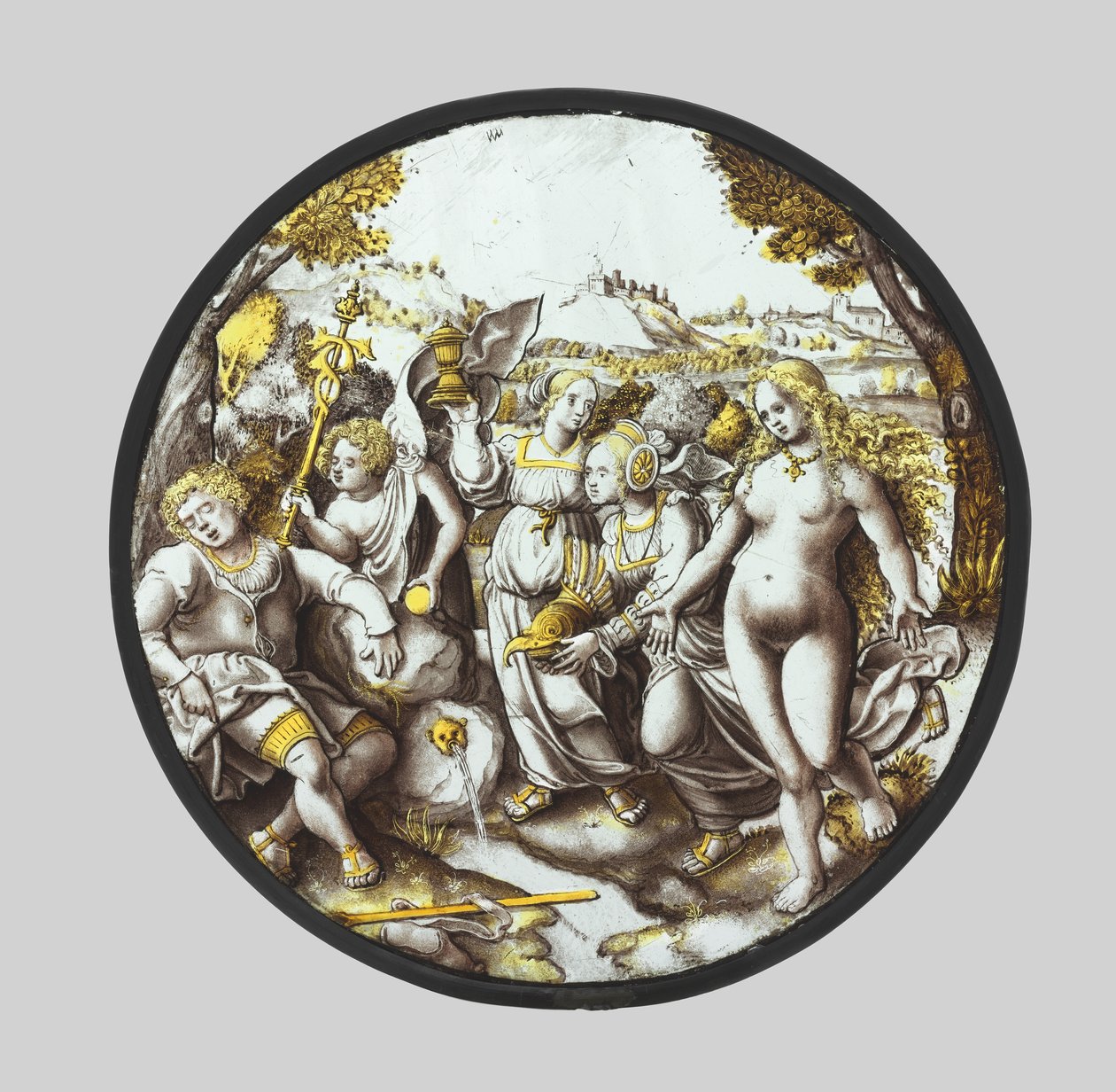 A párizsi ítélet, c. 1510-1520. alkotó: Unbekannt