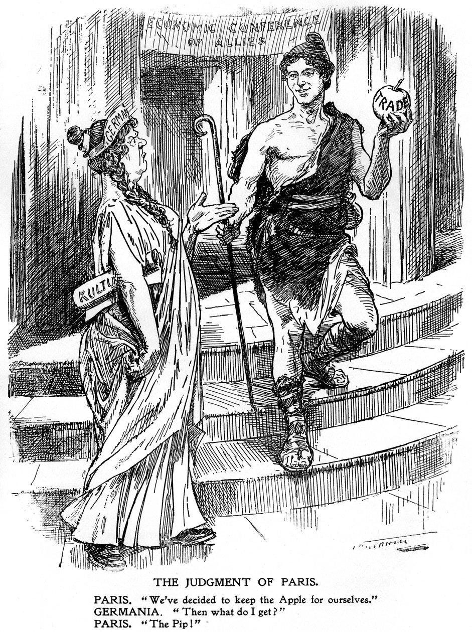 A párizsi ítélet, a párizsi konferencia, első világháború, 1916. március-június, 1920. alkotó: Unbekannt