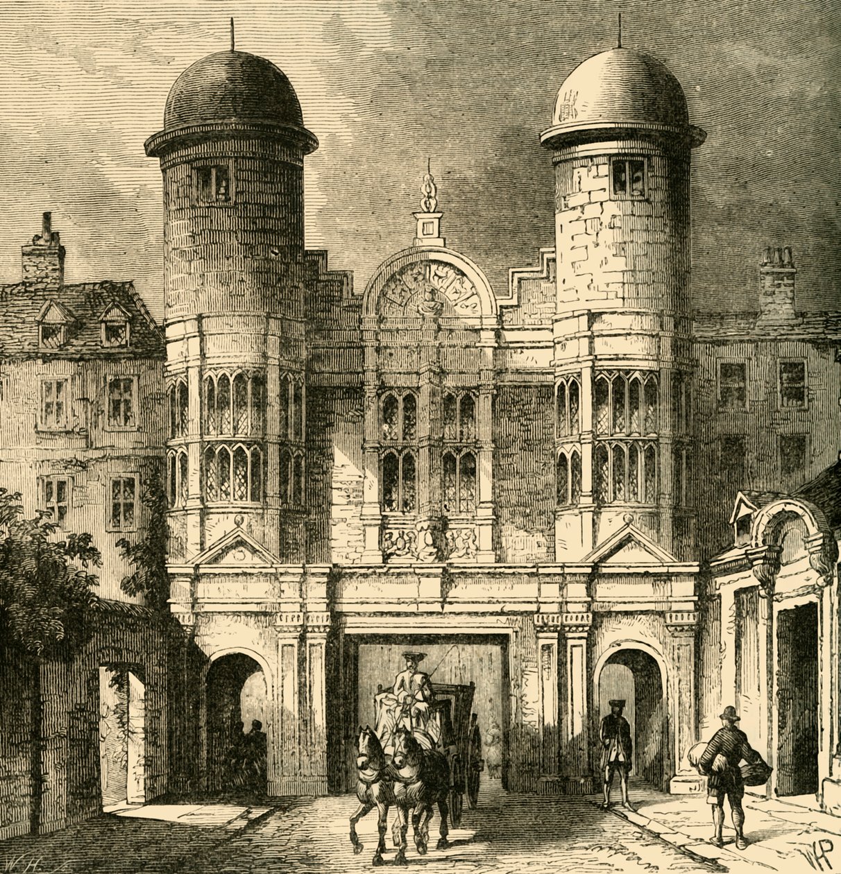 The King Street Gateway, Whitehall, 1881. alkotó: Unbekannt