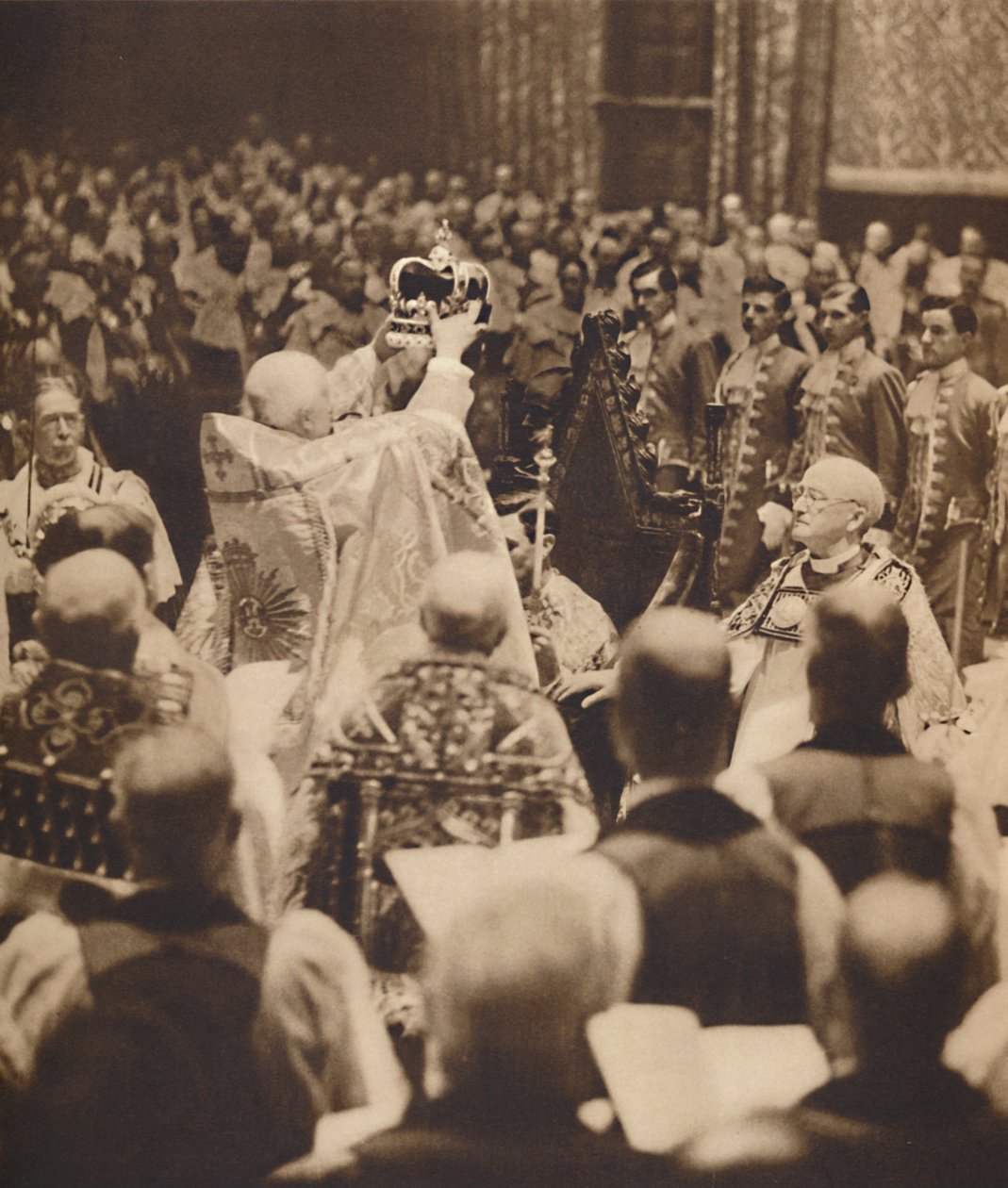 A királyt megkoronázzák, 1937. május 12 alkotó: Unbekannt