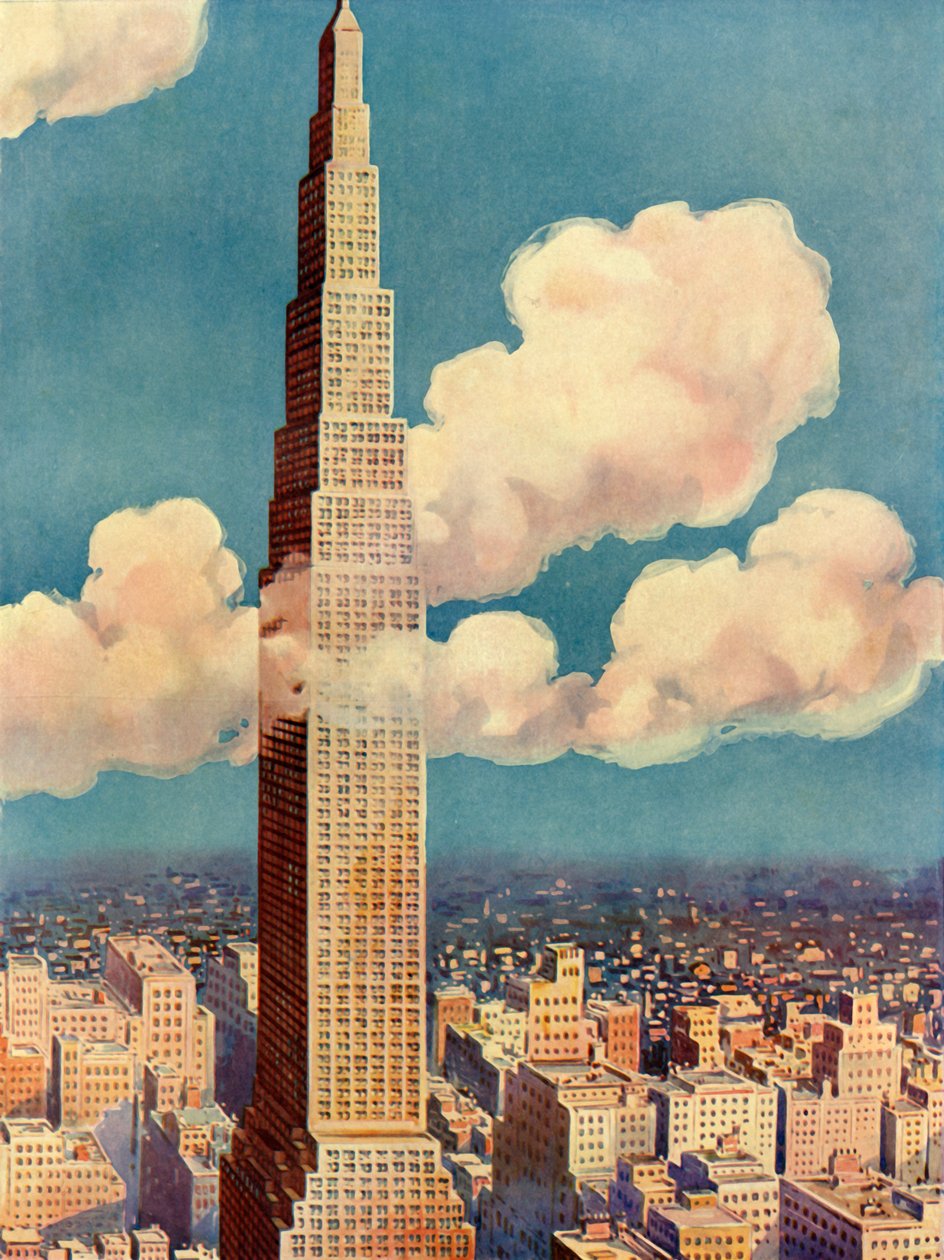 A felhőkarcolók királya – Larkin-torony, 1930. alkotó: Unbekannt