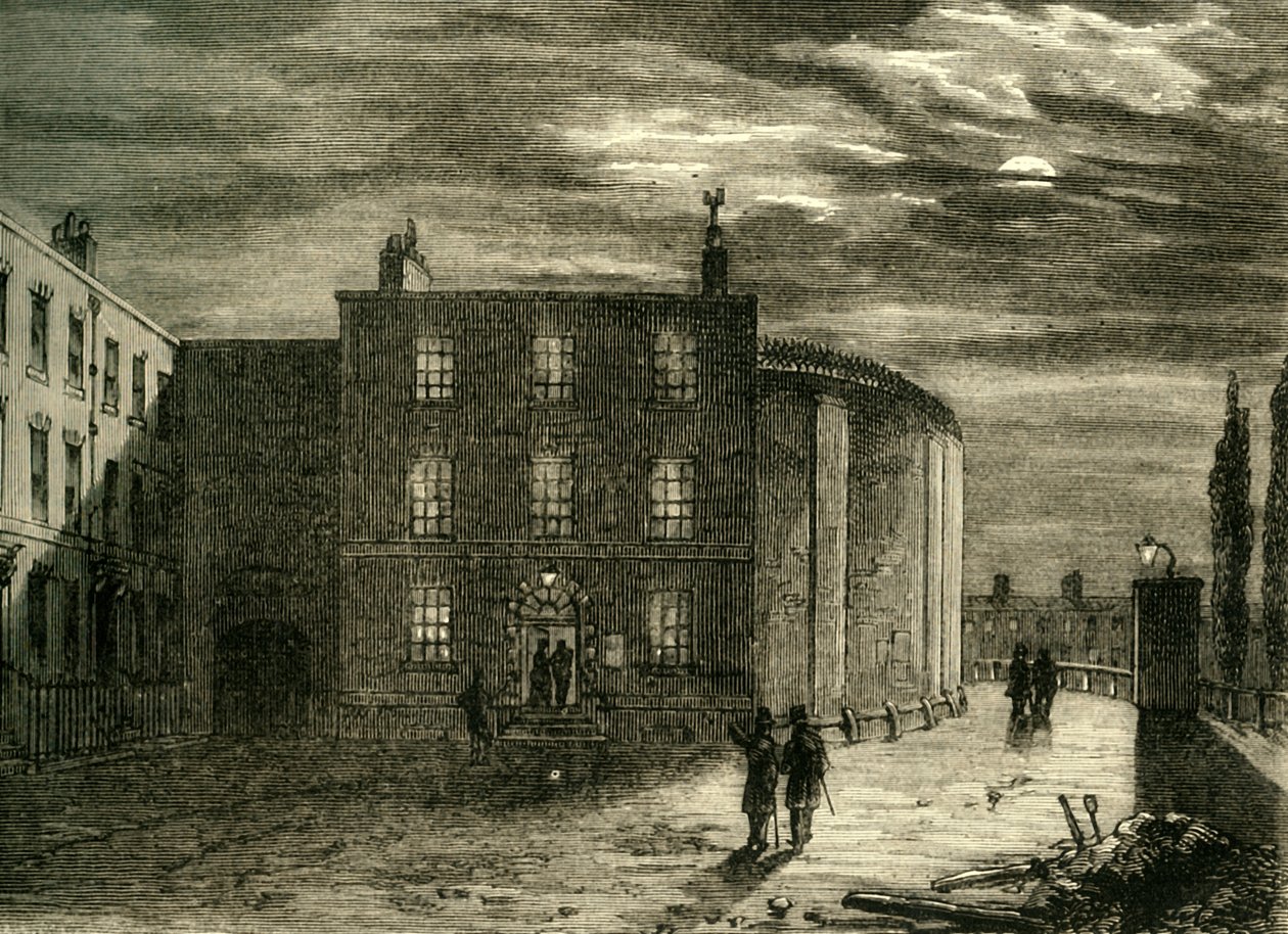 The Kings Bench, Southwark, 1830-ban, 1878 körül. alkotó: Unbekannt