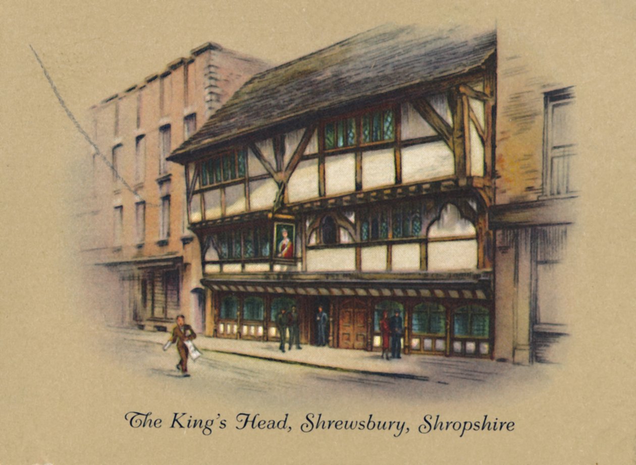 The Kings Head, Shrewsbury, Shropshire, 1939 alkotó: Unbekannt
