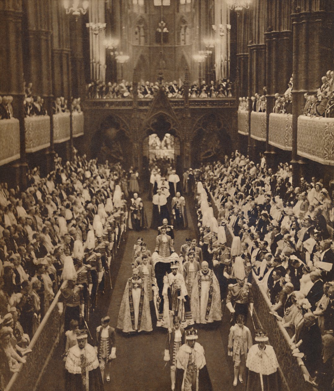 A királyi körmenet, 1937. május 12 alkotó: Unbekannt