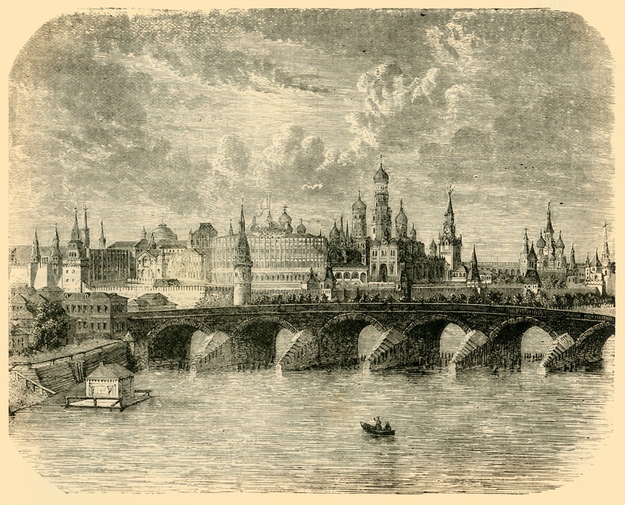Kreml, Moszkva, 1890. alkotó: Unbekannt