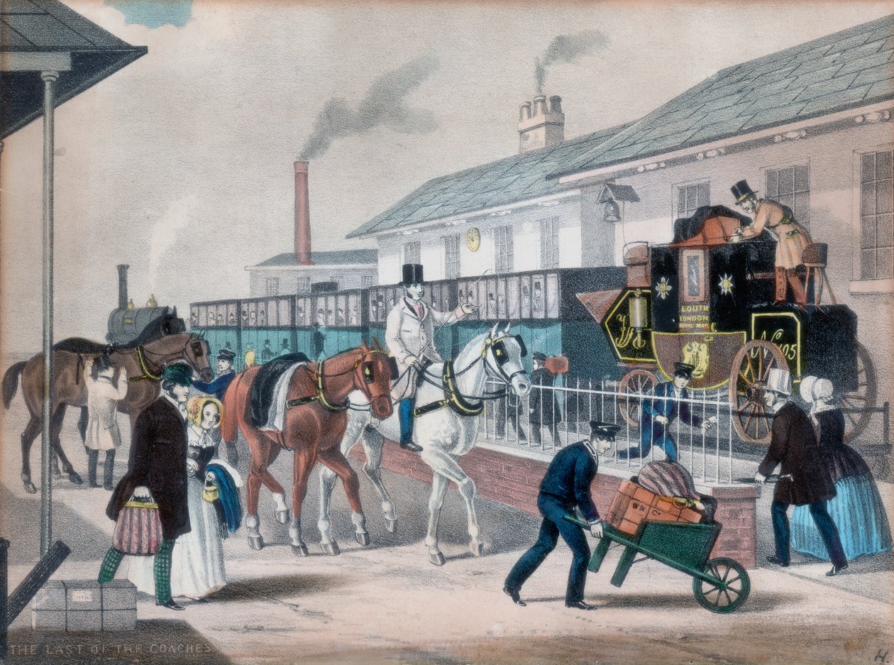 Az utolsó edző, 1840 alkotó: Unbekannt