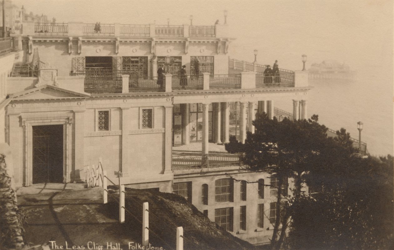 A Leas Cliff Hall, Folkestone, 19. század vége – 20. század eleje alkotó: Unbekannt