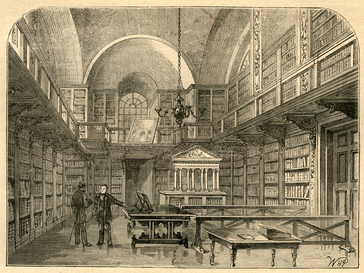 St. Pauls könyvtára, 1897. alkotó: Unbekannt