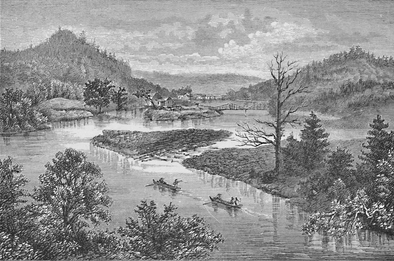 A kis Juniata – Tyrone a távolban, 1883 alkotó: Unbekannt