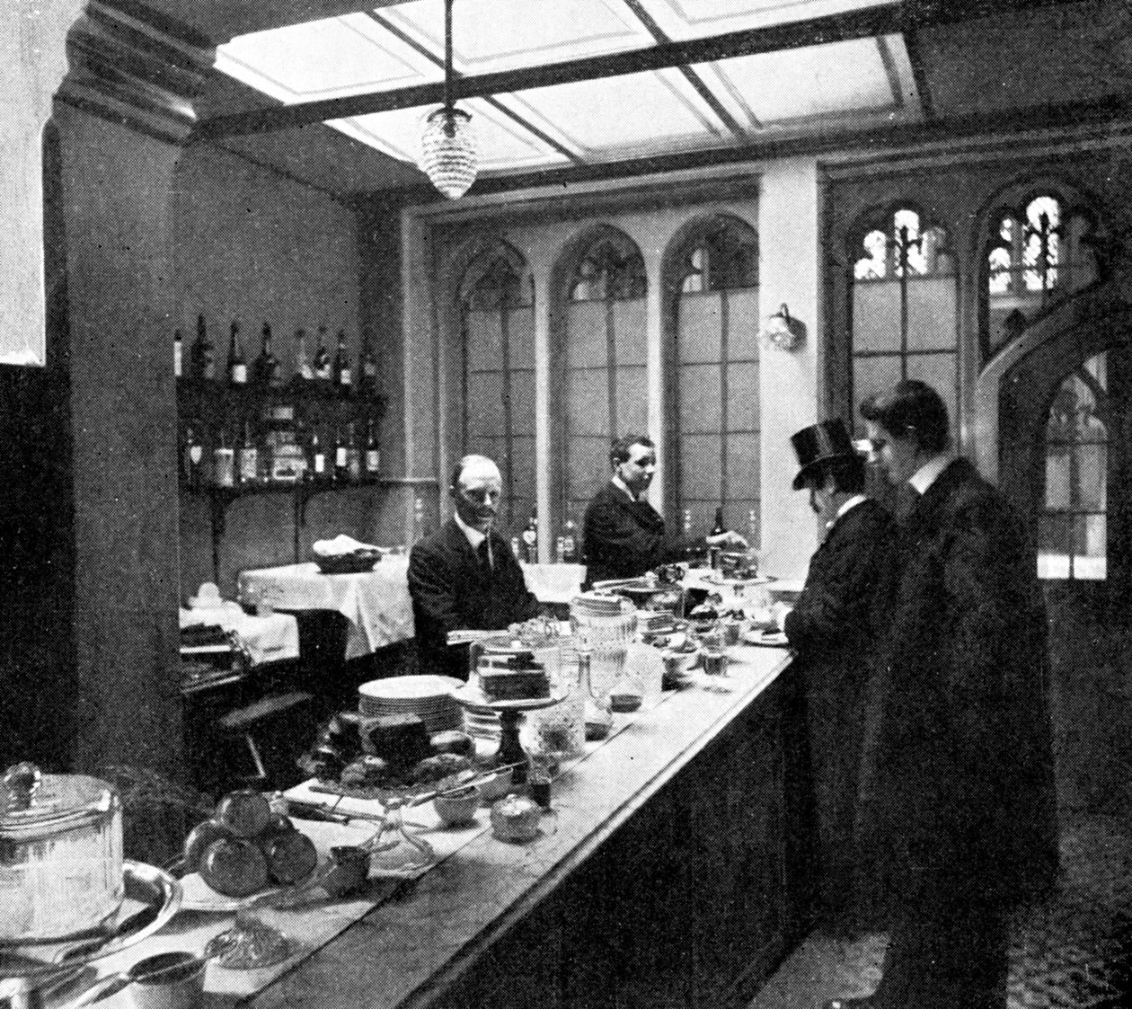 Lobby Bar, House of Commons, Westminster, London, 1905 alkotó: Unbekannt