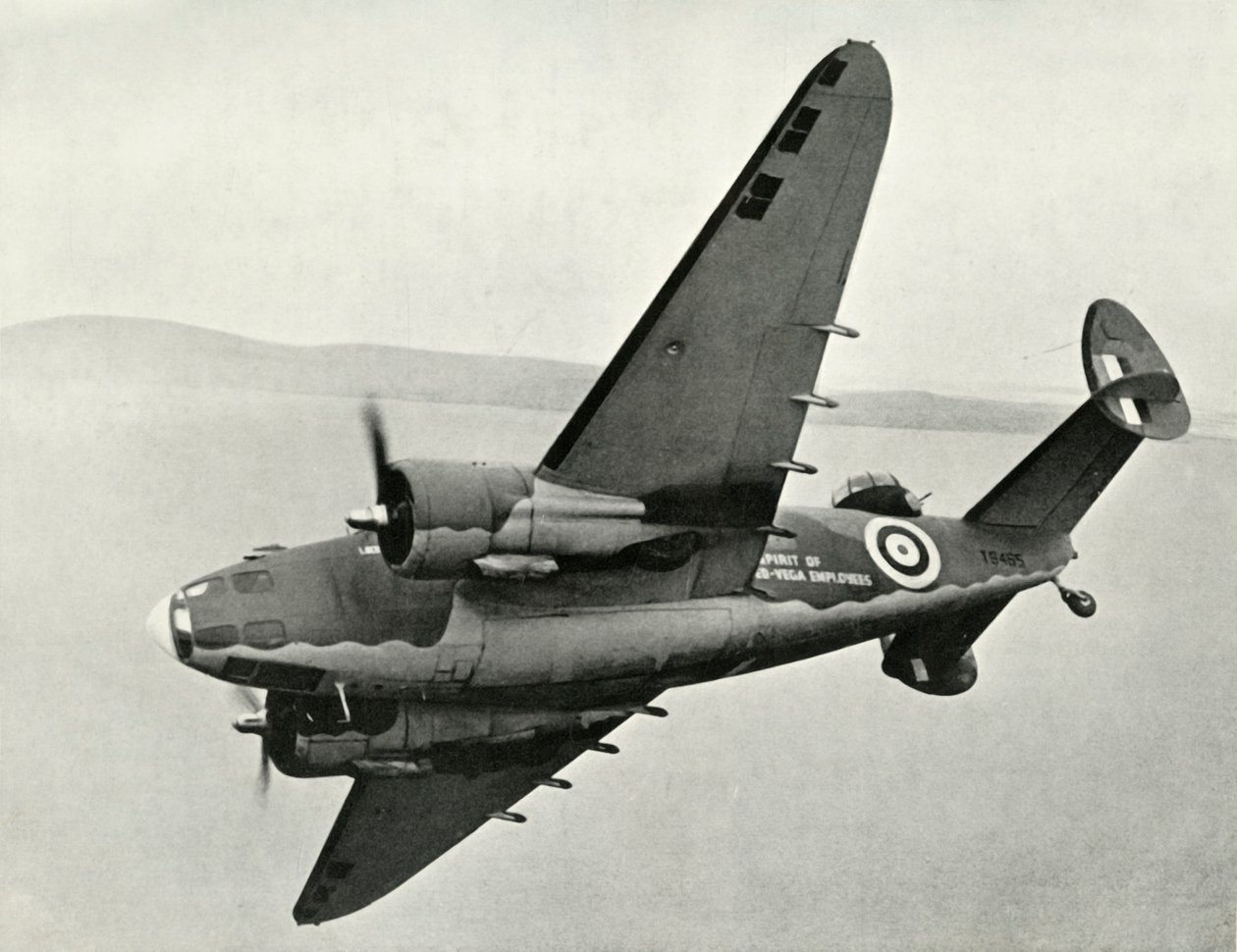 A Lockheed Hudson, 1941. alkotó: Unbekannt