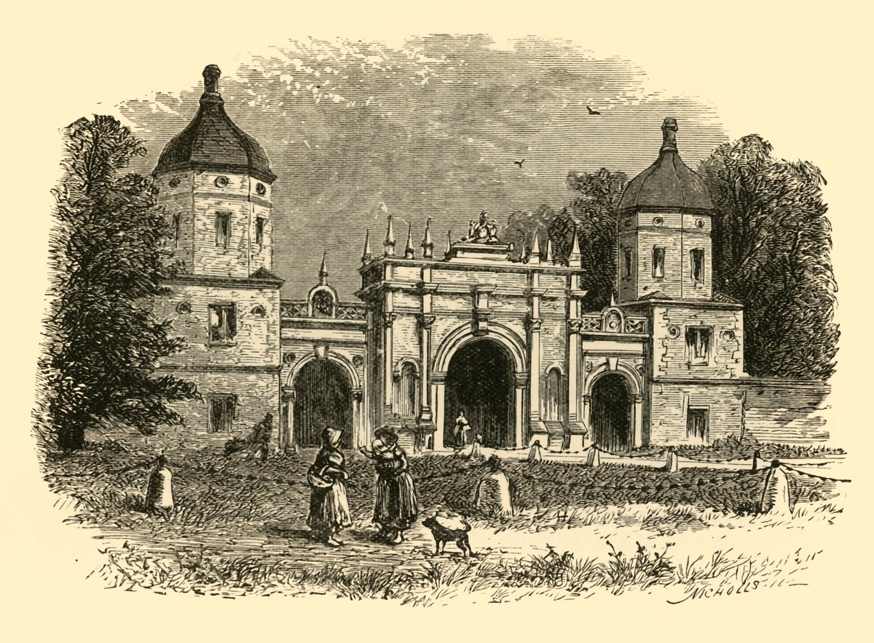 The Lodge, Burghley Park, 1898. alkotó: Unbekannt