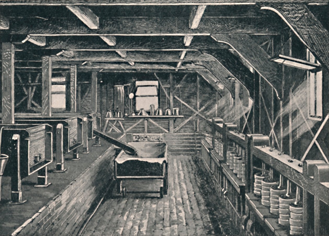 The Longford Cheese Factory, Derbyshire, 1881, 1904 alkotó: Unbekannt