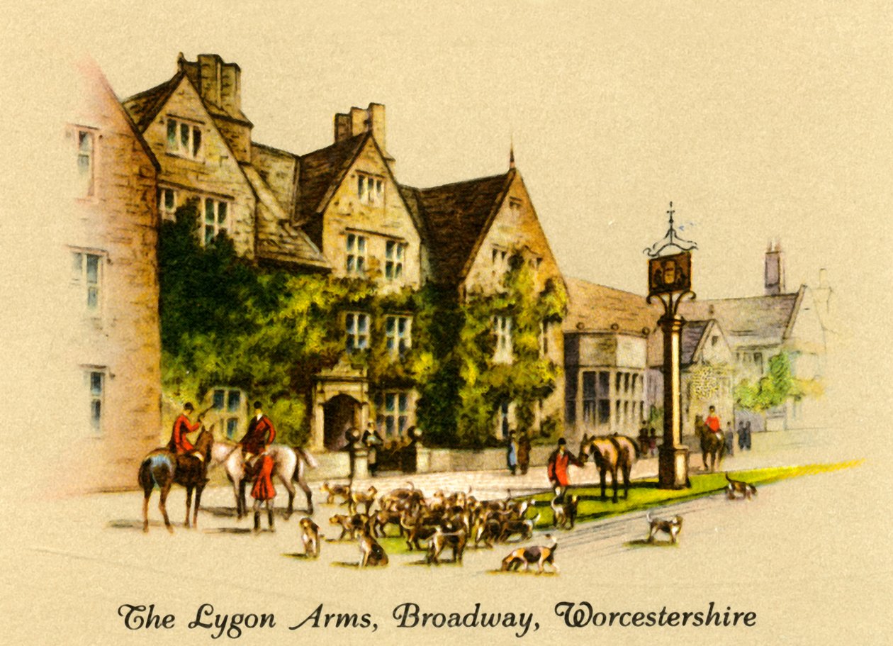 The Lygon Arms, Broadway, Worcestershire, 1936. alkotó: Unbekannt