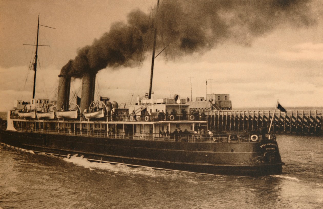 Antwerpen Mail-Steamer városa, 1928 alkotó: Unbekannt