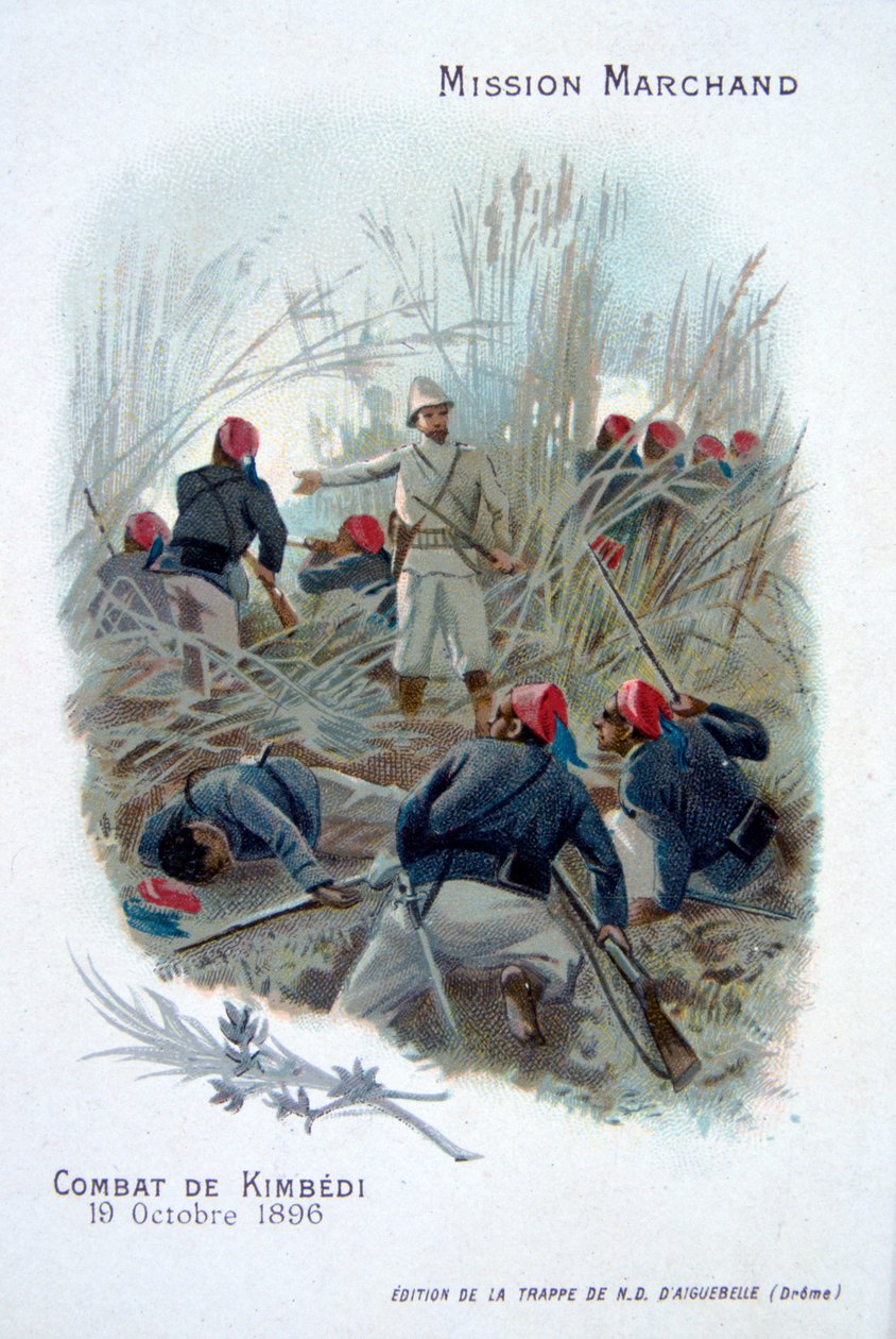A Marchand-expedíció: harcok a kongói Kimbedinél, 1896. október 19 alkotó: Unbekannt