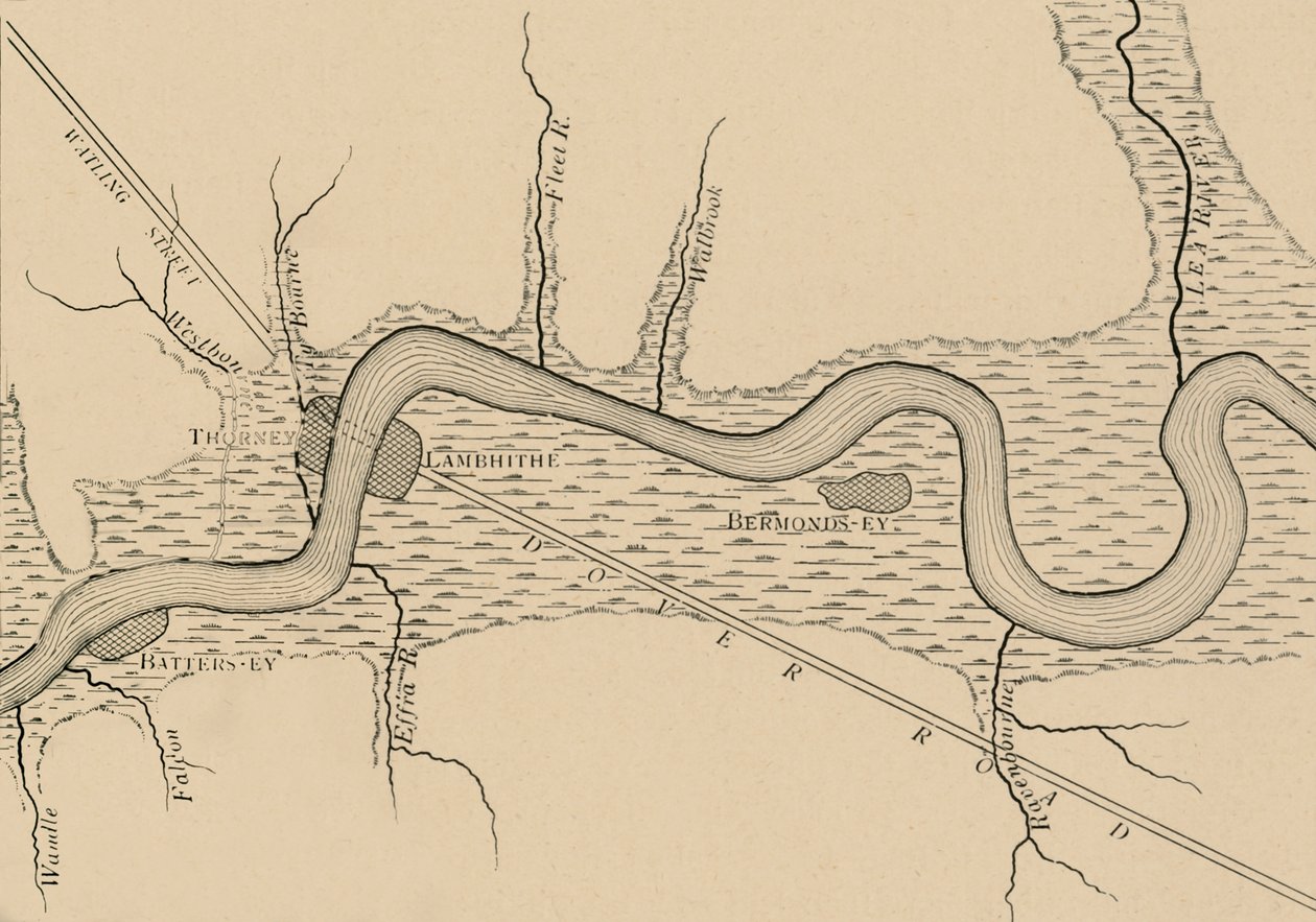 A korai londoni mocsarak, 1908 alkotó: Unbekannt