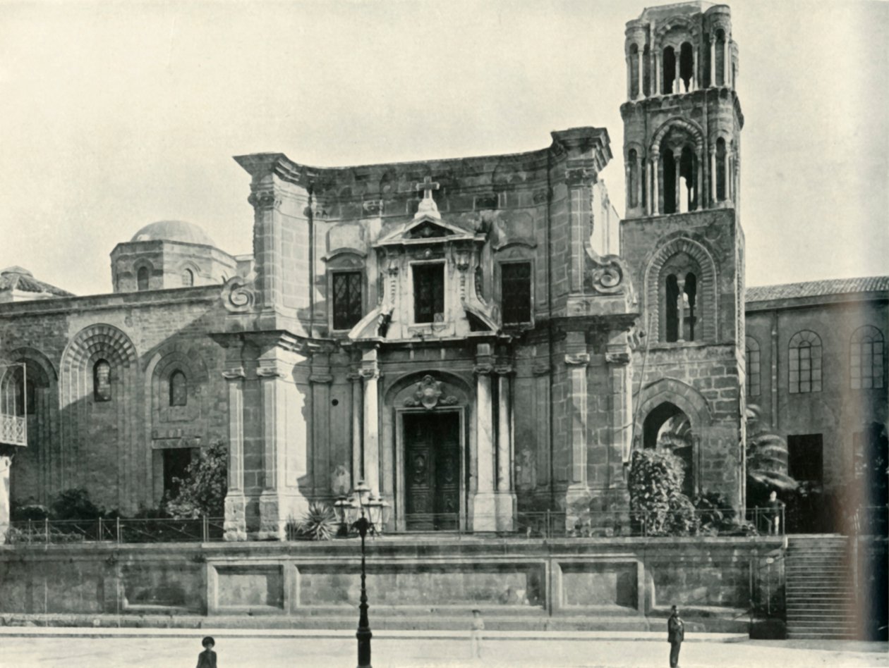 A Martorana, Santa Maria Dell Ammiraglio, Palermo, 1906. alkotó: Unbekannt
