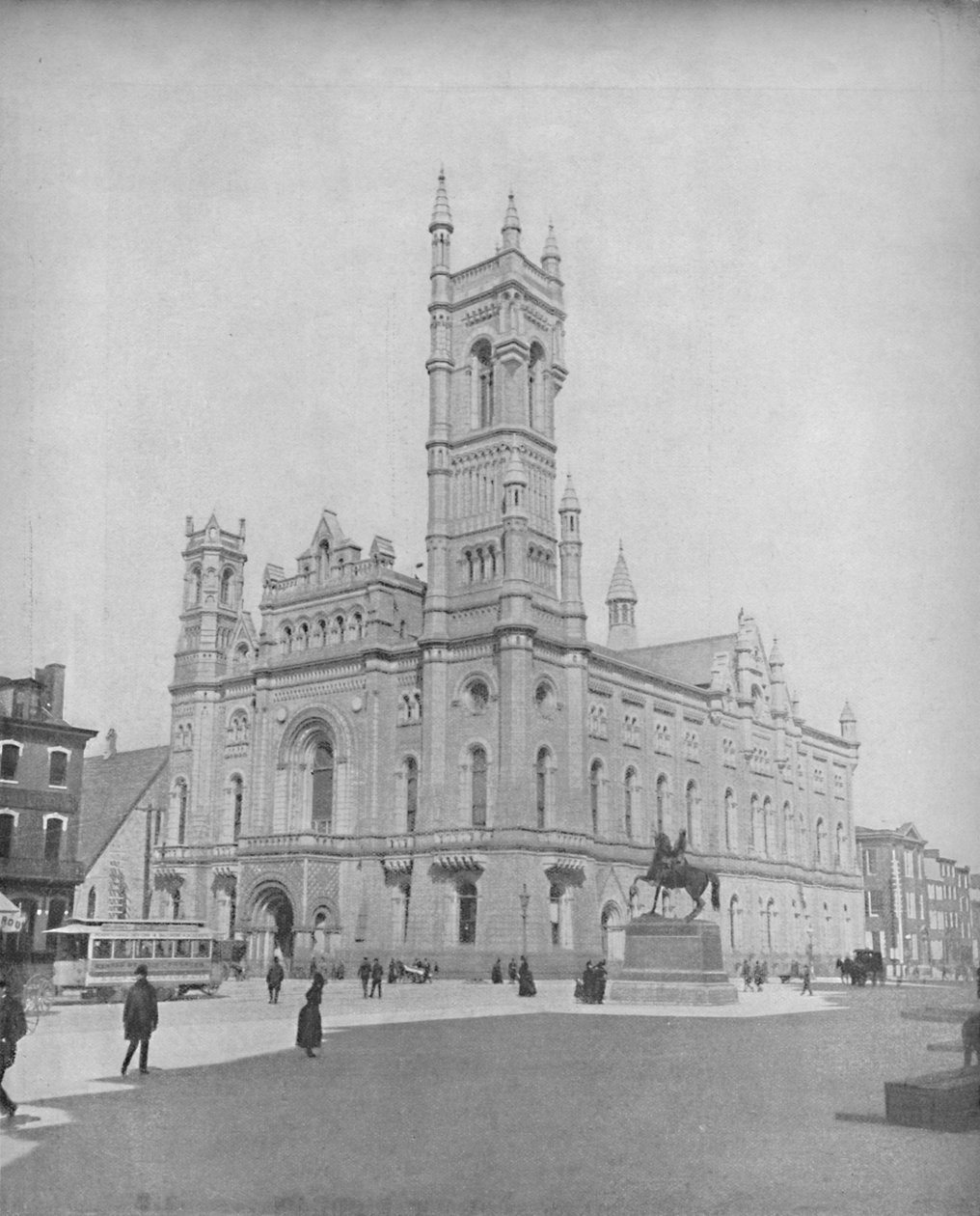 A szabadkőműves templom, Philadelphia, 1897. alkotó: Unbekannt