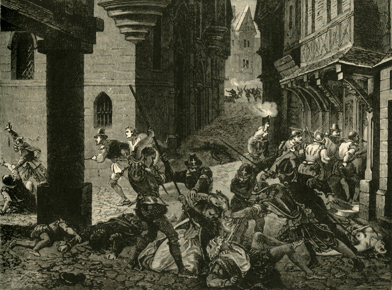 Szent Bertalan mészárlása, 1572, 1890. alkotó: Unbekannt