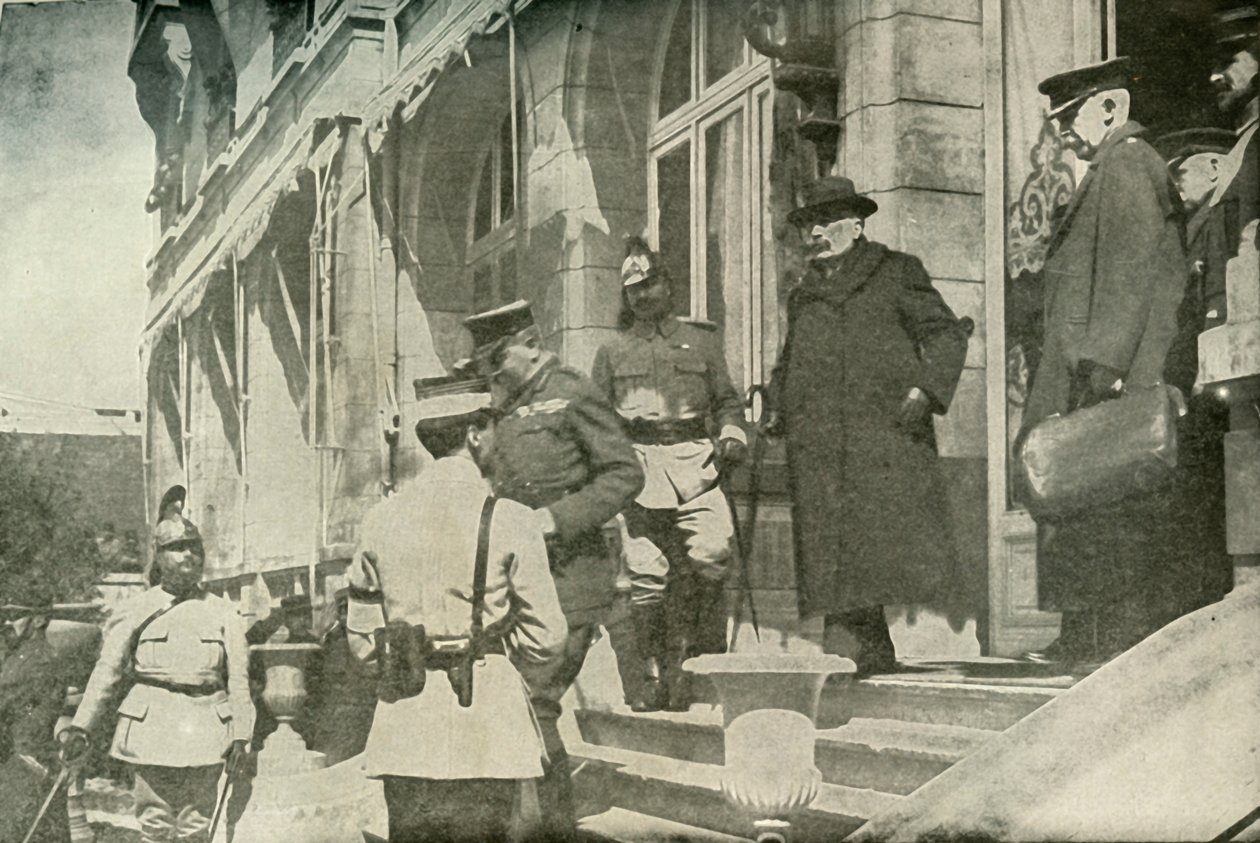 A brit és francia hadügyminiszterek találkozója, 1915, 1919. alkotó: Unbekannt