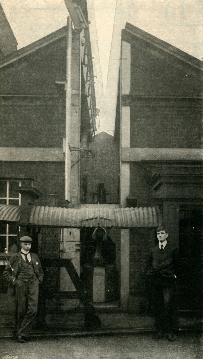 Greenwich meridiánja, amelyből minden időmérés készült, 1901. alkotó: Unbekannt